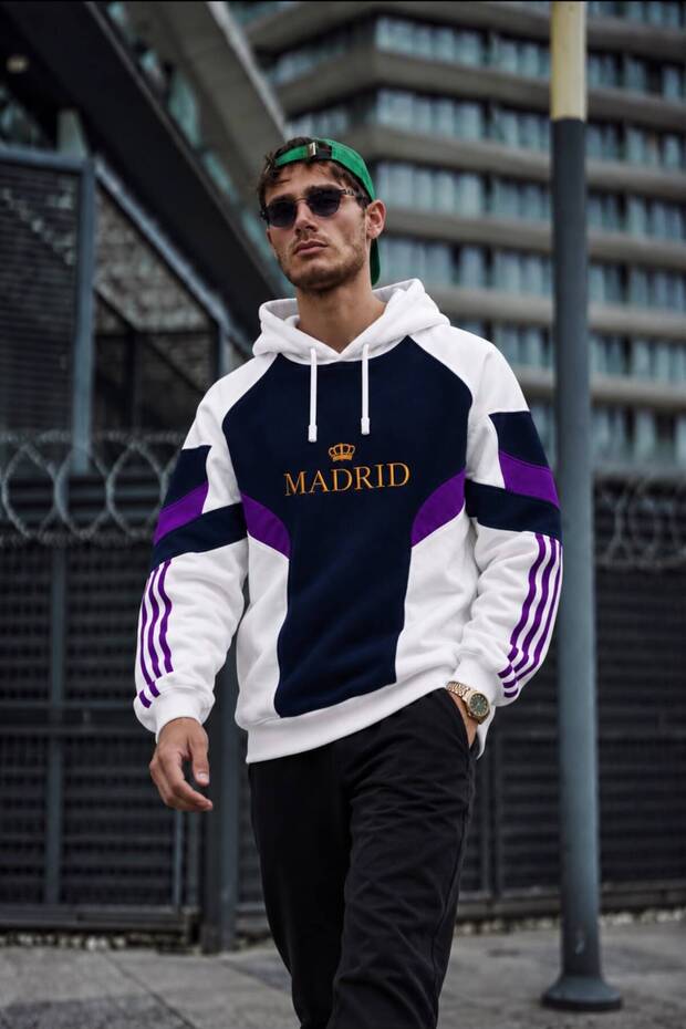 Premium Color-Blocked Sweatshirt Oversized Unisex