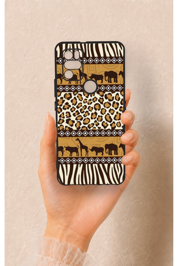 Omix X500 Compatible African Safari Patterned Silicone Case