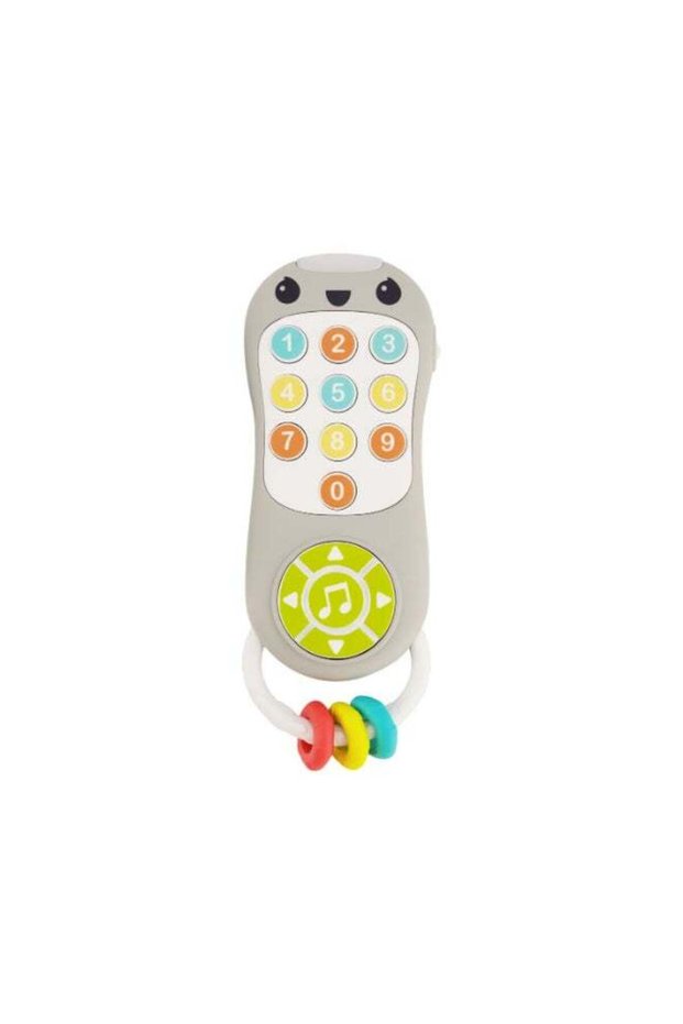 Infantino Music & Light Pretend Remote Control Toy 6M+ Baby Activity Toy with Sounds Lights Buttons