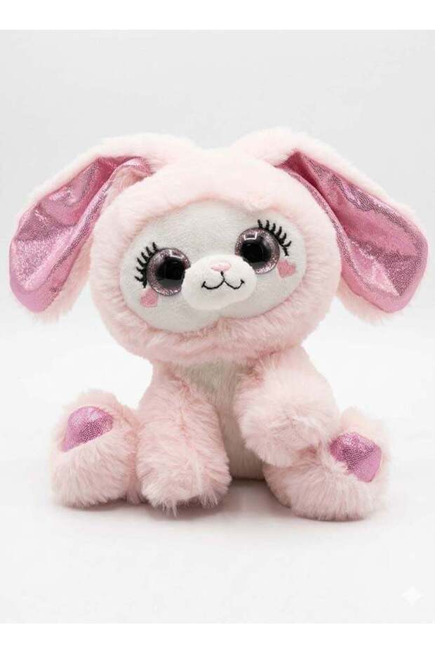Fluffmals Soft Plush Animal Toy – PINKY BUNNY 15cm | Cute Mini Stuffed Toy for Kids | Ultra Soft &