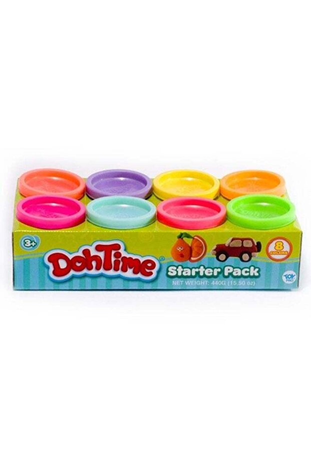 DohTime Bright Colours Starter Pack - 8 Colours 440grams