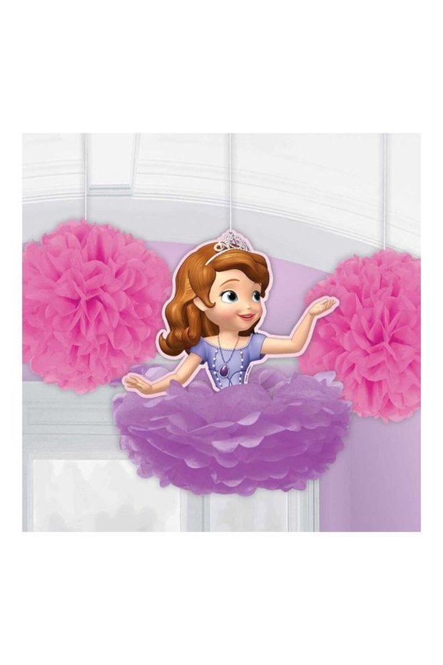 Sofia The First Fluffy Decorations 3pcs