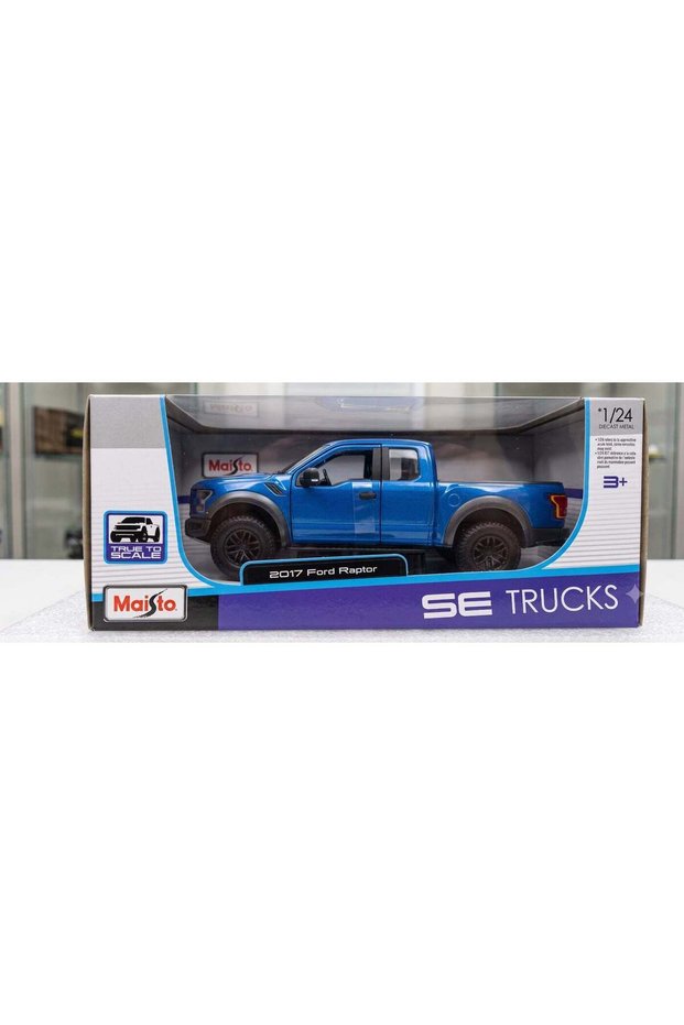 1:24 2017 Ford F-150 Raptor - Blue Officially Licensed Scaled Replicas of Collectible Diecast Metal