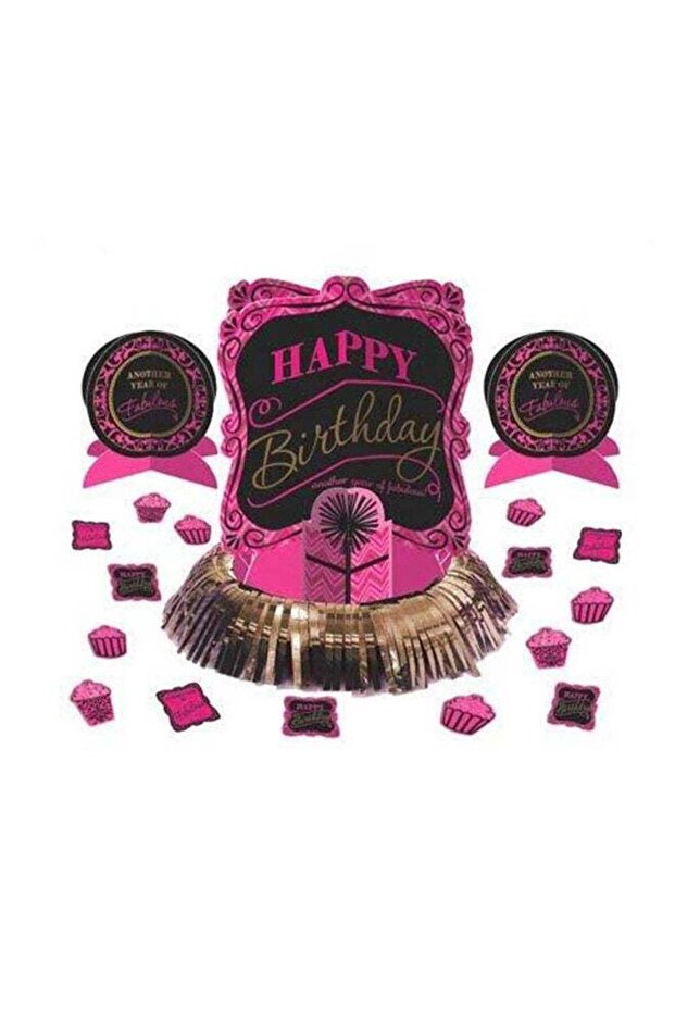 23-Piece Party Decoration Kit for Kids Birthday Theme Party Supplies, Table Centerpiece Decorations