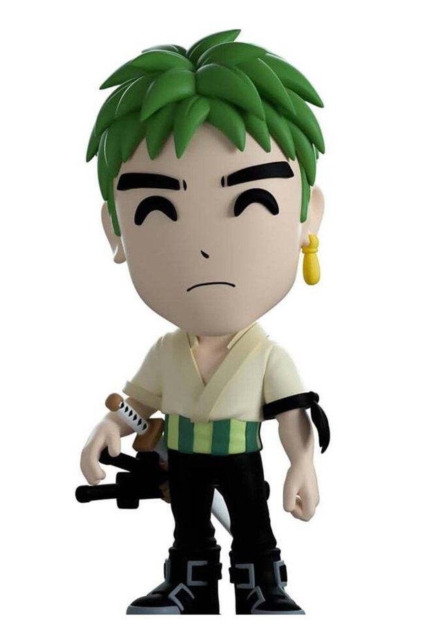 Youtooz Zoro Figure, 4.7" Zoro One Piece Youtooz Figure, Detailed Collectible One Piece Figure by Y
