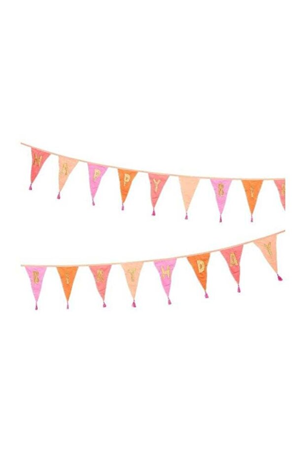 Happy Birthday Fabric Bunting