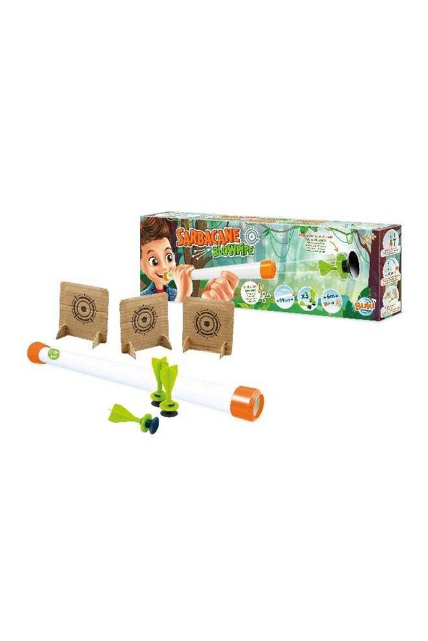 Blowpipe – Outdoor Game Set | 39 cm blowpipe powered entirely by lung power, no batteries, for Kids