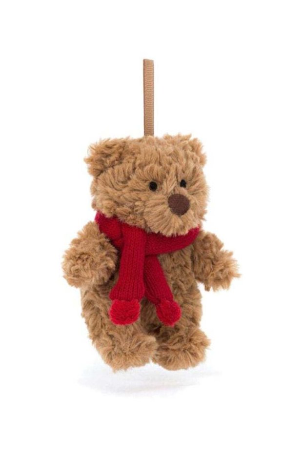 Bartholomew Bear Decoration Plush – Soft Stuffed Toy with Cordy Legs, Cute Valentine’s Gift for Kid