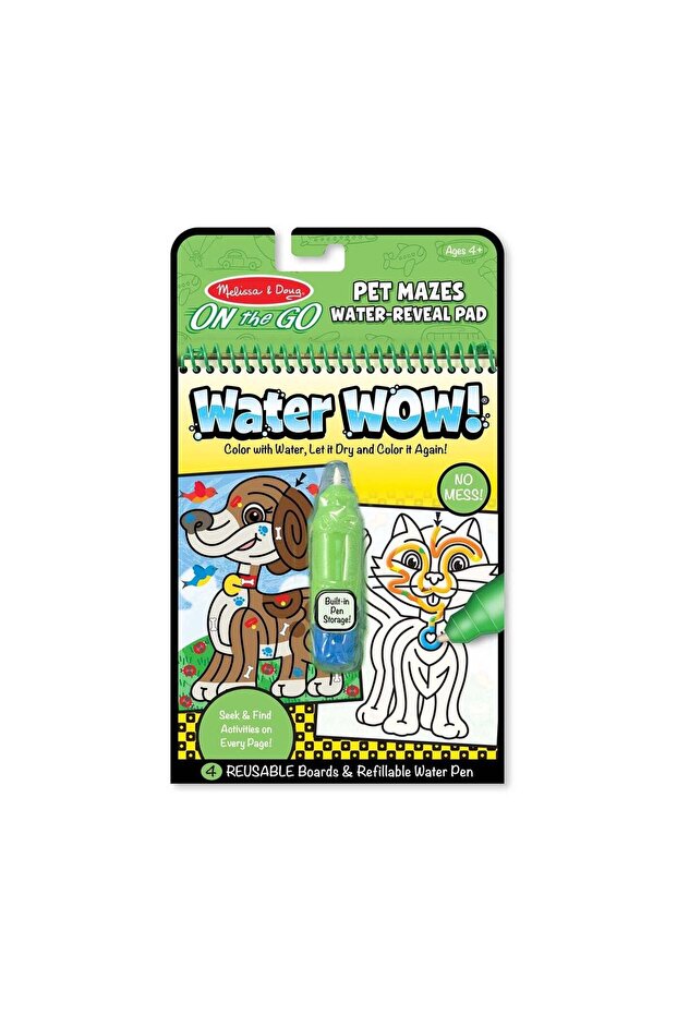 Melissa & Doug Water Wow Pet Mazes Water-Reveal Pad