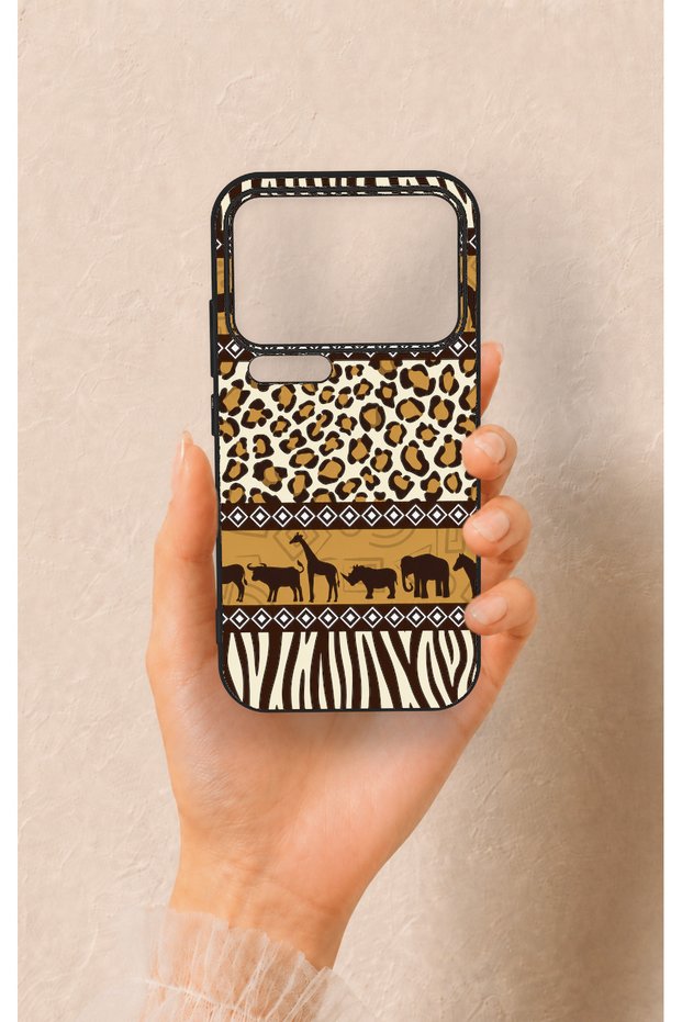 Mi 17 Pro 5g Compatible African Safari Pattern Silicone Case