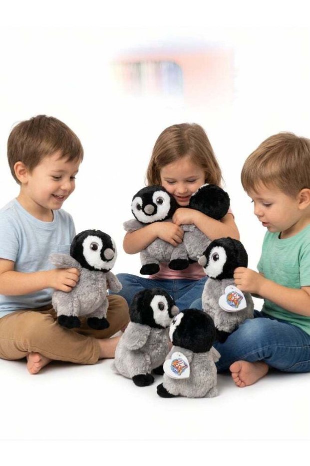 Fluffmals Soft Plush Animal Toy – BABY EMPEROR 15cm | Cute Mini Stuffed Toy for Kids | Ultra Soft &