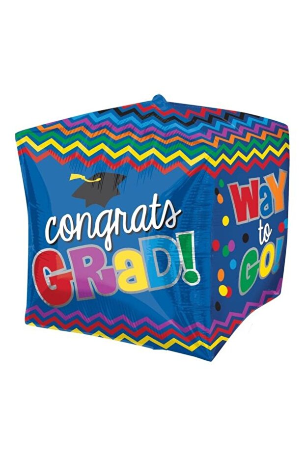 Congrats Grad! Way To Go Themed Balloon Decorations Party Supplies