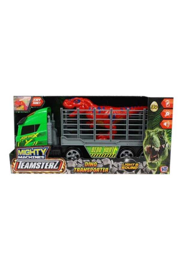 Teamsterz TZ SMALL L&S DINO TRANSPORTER – Vehicle Playset Toy for Kids Ages 3+