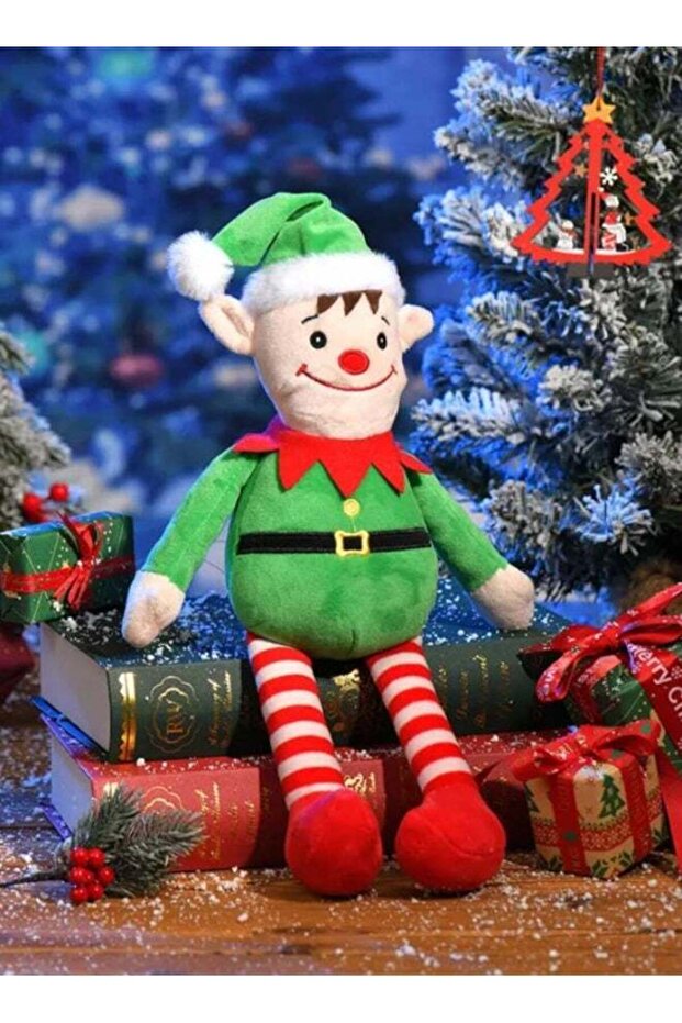 Collectible Xmas Elf Plush Doll (Gift plush toys for Boys and Girls) 23cm