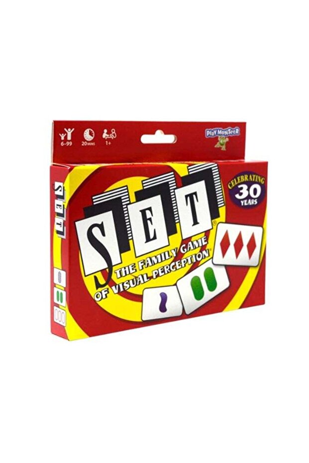 SET Enterprises SET - The Family Card Game of Visual Perception - Race to Find The Matches, For Age