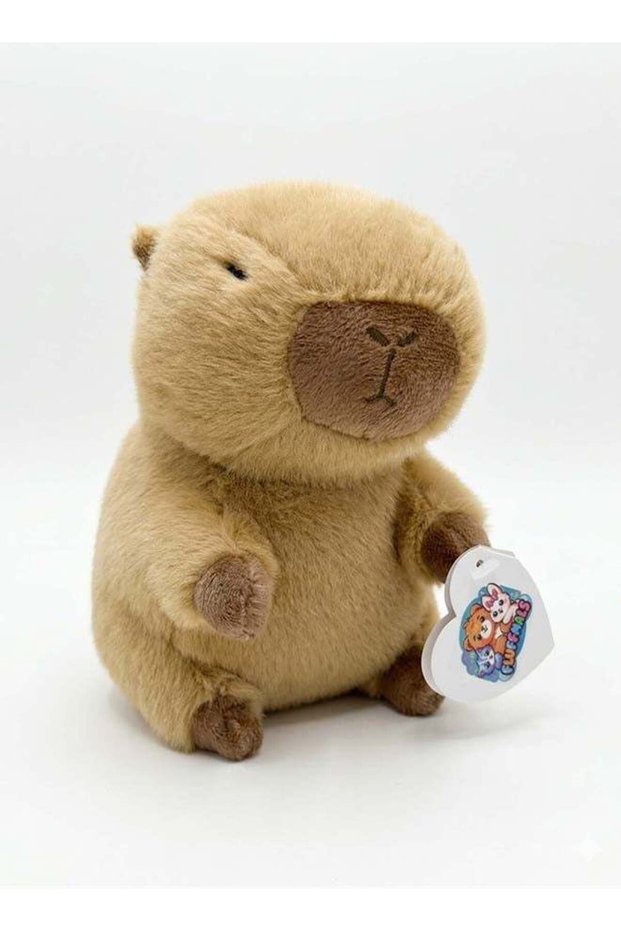 Fluffmals Soft Plush Animal Toy – MR CAPY 15cm | Cute Mini Stuffed Toy for Kids | Ultra Soft & Hugg