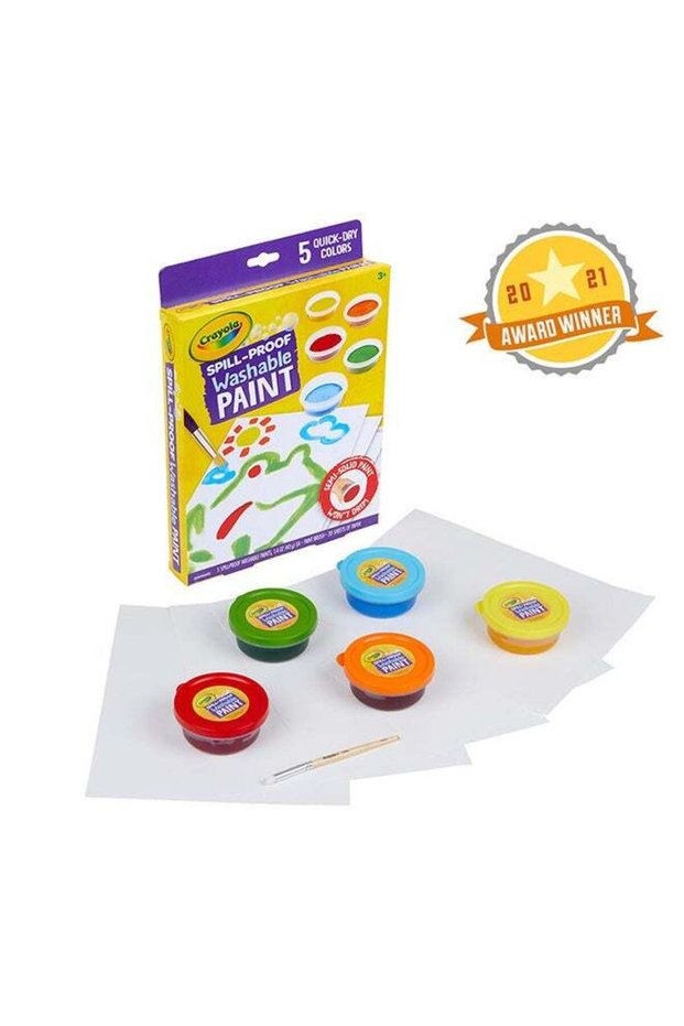 Spill Proof Washable Paint