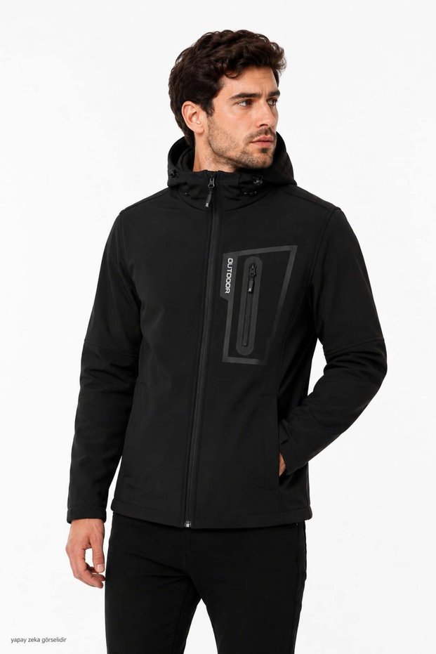 Men's Outdoor Softshell Coat 163