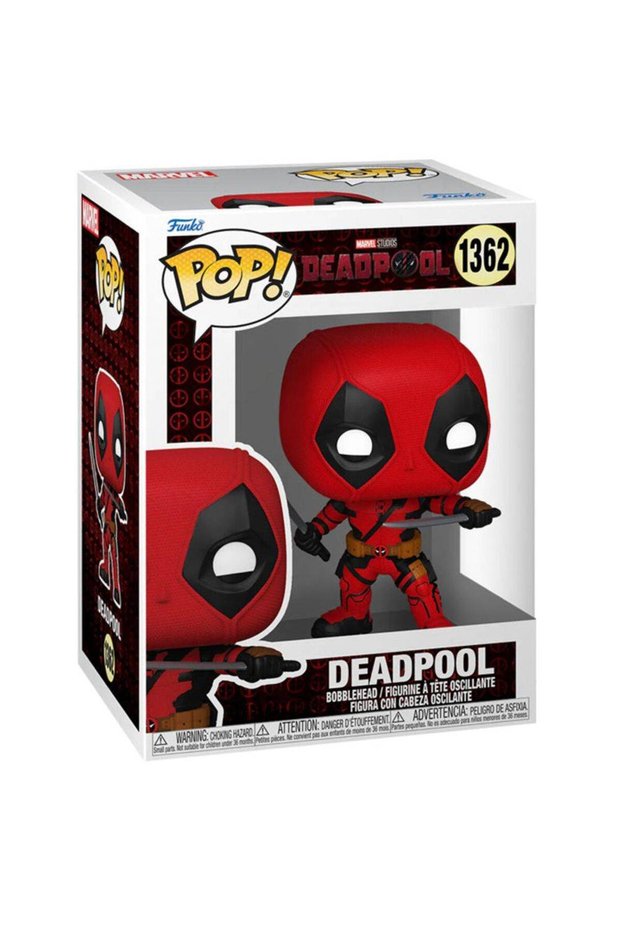 Funko POP! Marvel Deadpool Deadpool with Swords Vinyl Bobblehead (10.2 cm)