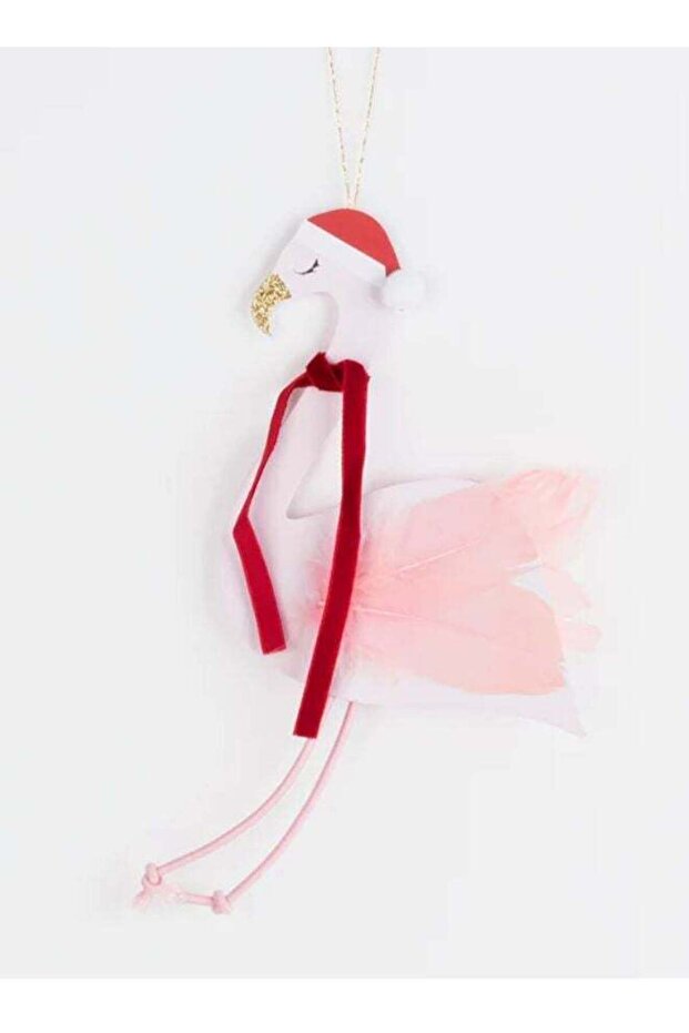 Jolly Flamingo Decoration Card