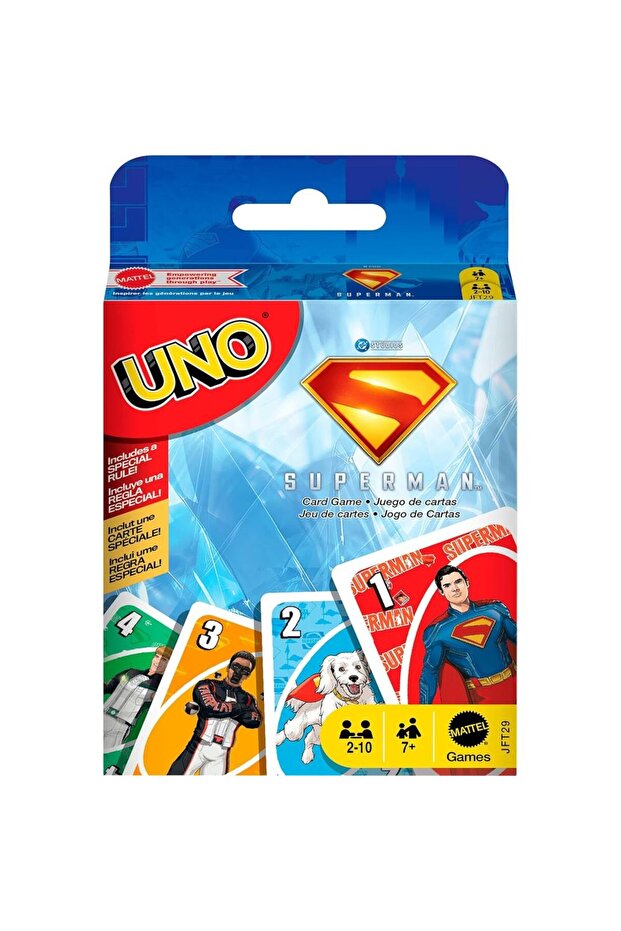 UNO Superman Movie Card Game (112 cards)