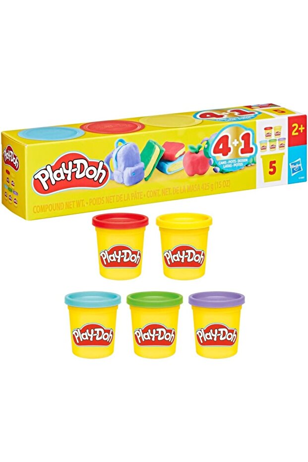 5 Pack Back to School Set - 3 Ounce Cans for Kids 2+