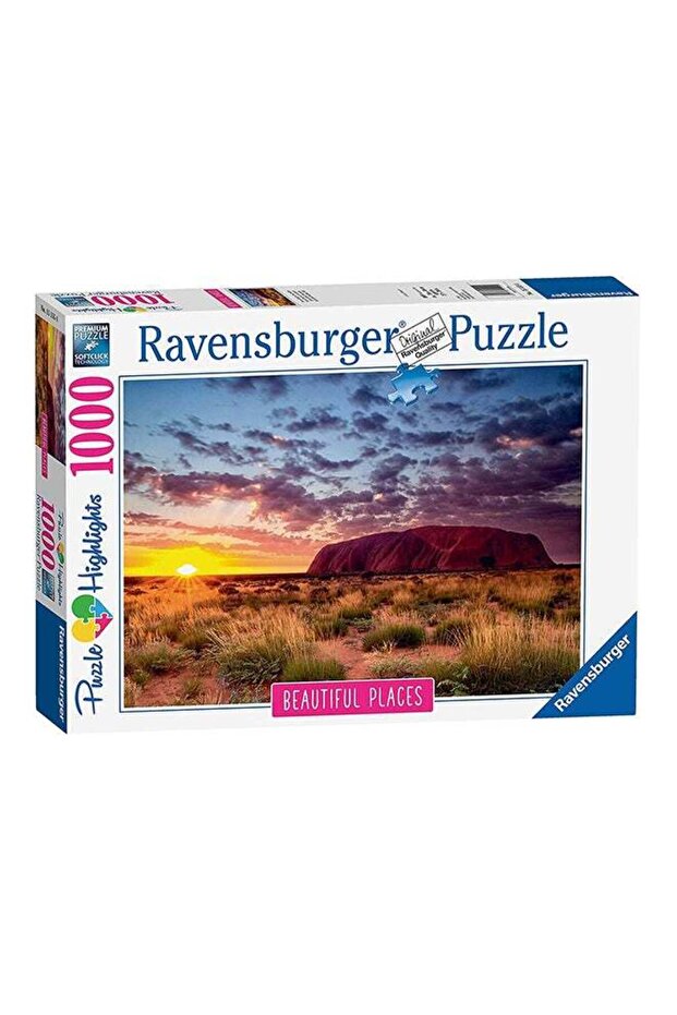 Ravensburger Ayers Rock Australia 1000‑Piece Jigsaw Puzzle – 70×50 cm Premium Soft‑Click Interlocki