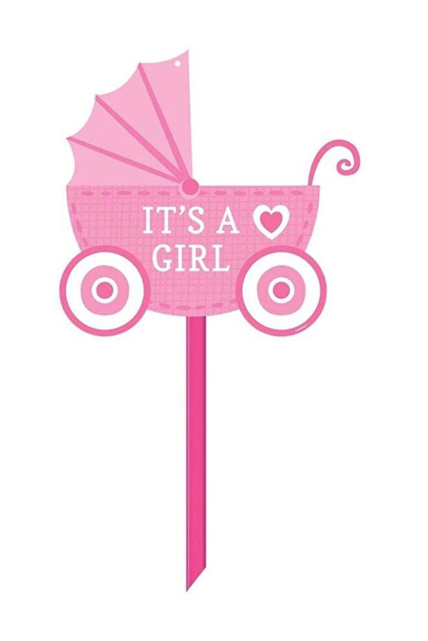 Baby Girl Yard Sign, Baby Shower Party Decorations
