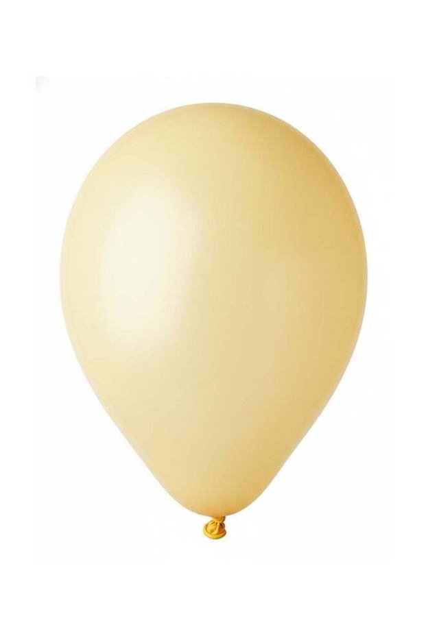 Mustard Yellow Latex Balloons 13 Inch – Pack of 100 Balloons for Party, Wedding & Festival Decorati