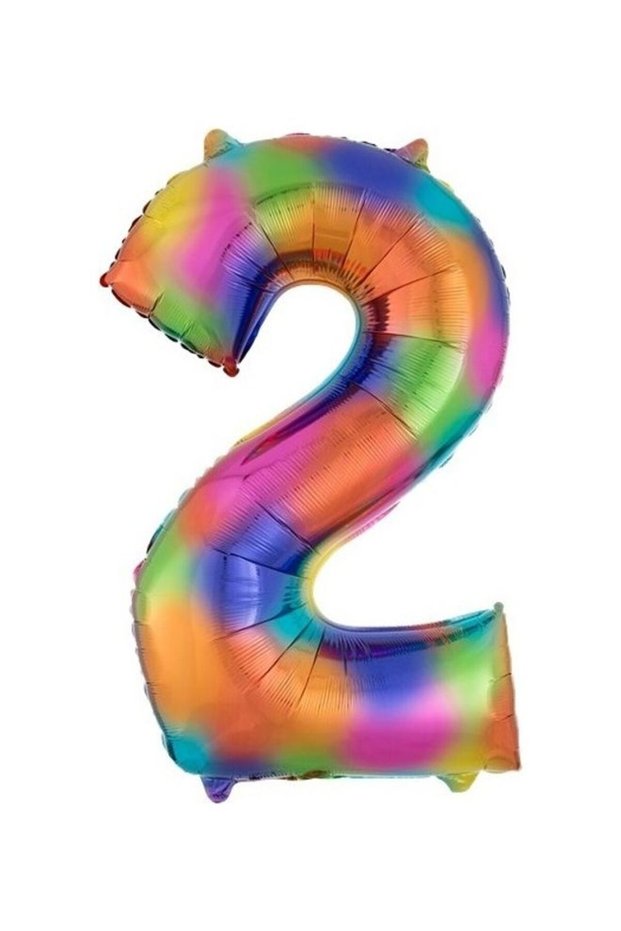 2 Letter Shape Foil Balloon 34inch