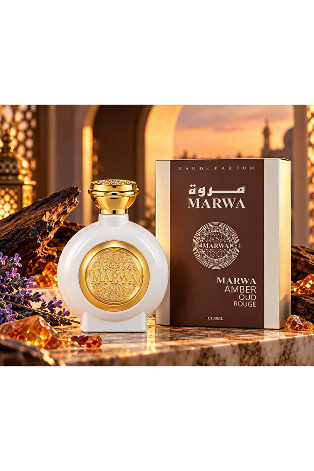 Amber Oud Rouge Eau de Parfum 100ml | Amber, Oud & Aromatic Fragrance