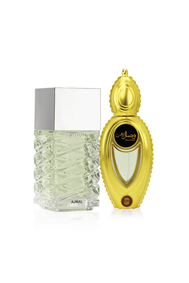 Vision & Wisal Dhahab Fragrance Duo | 100ml + 50ml|Fragrance Gift Set