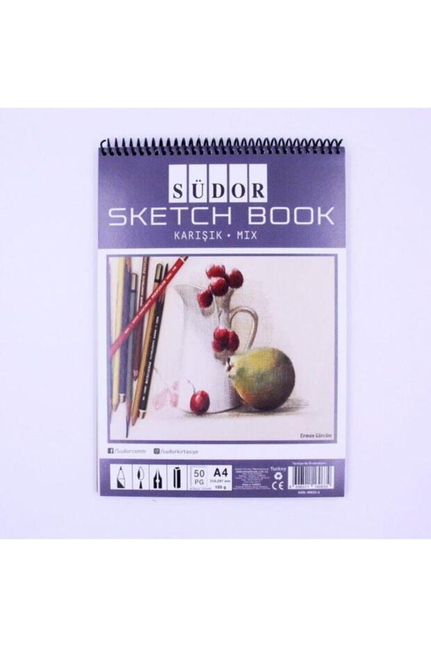 Monalisa Wire-Bound Mix Sketchbook A4 50