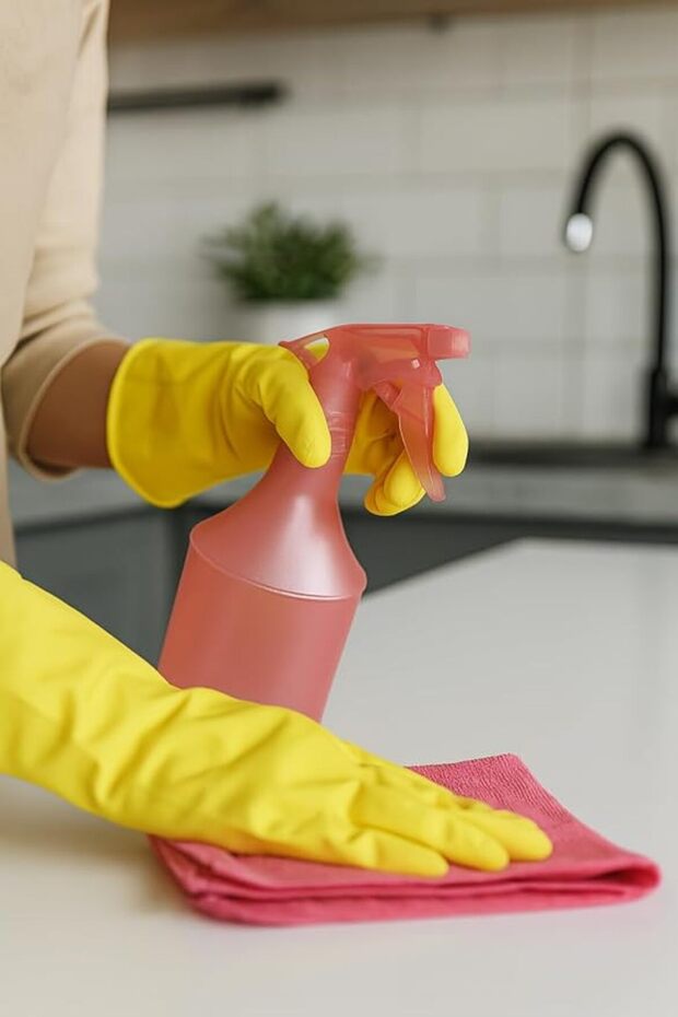 Plastic Spray Bottle, 750ml, Pink