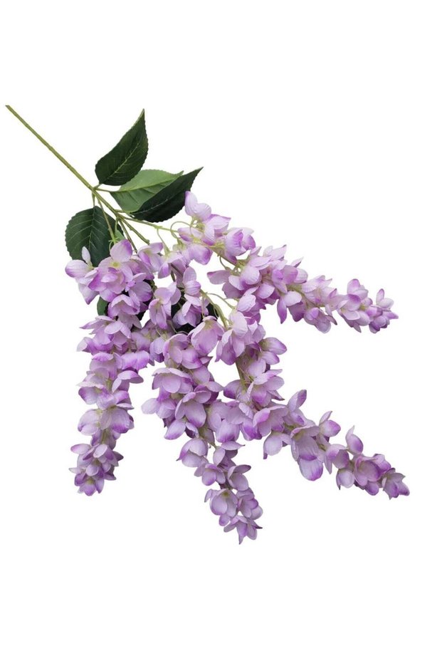 Pack Of 2 Elegant Shell Wall-Hanging Artificial Flowers: Perfect for Wedding Decor Lavender
