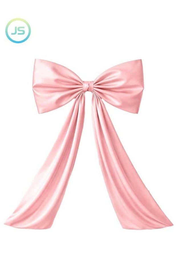 Large Pink Bow Decor, Large Bow for Room, Giant Ribbon Tie for Birthday Party Backdrop Wall Decor (