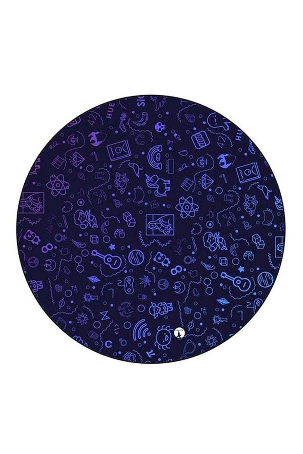 Random Things Printed Fridge Magnet Blue