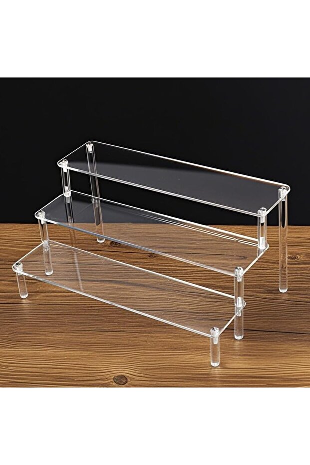 ARS® 3-Tier Clear Acrylic Cupcake Organizer Display Stand