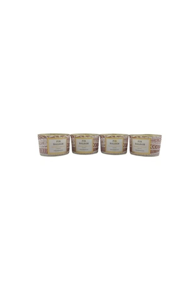 Home Fragrances Candles Perfect for relaxation 100g-Fir Balsam-Pack of 4