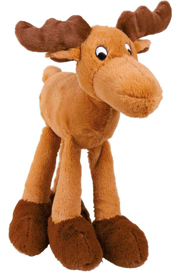 Trixie Plush Elk Dog Toy - Brown 30cm