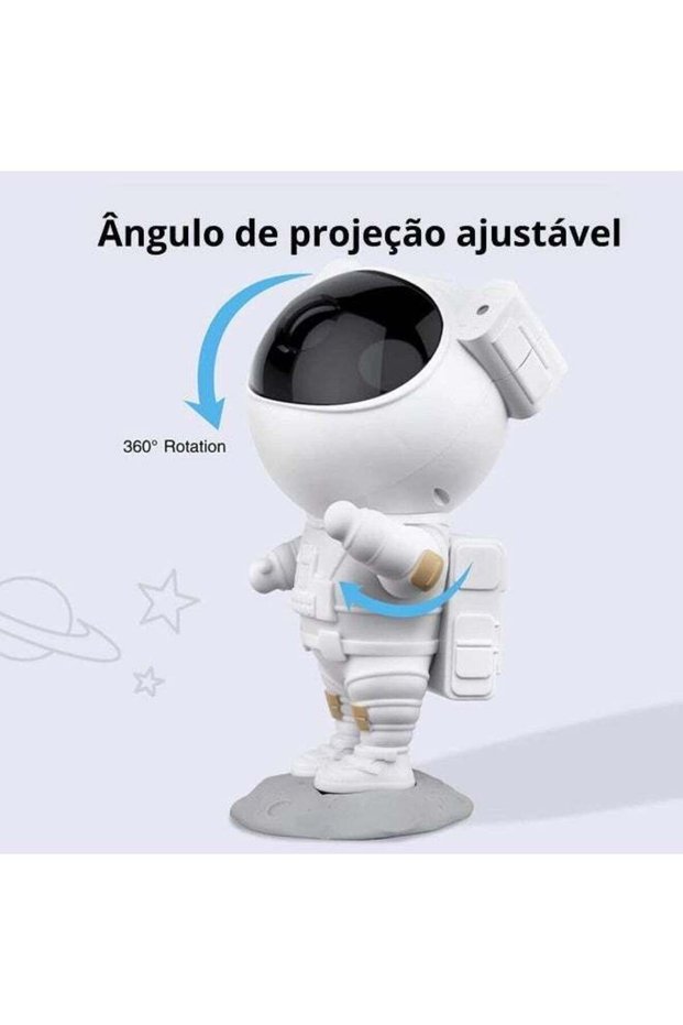 Cosmic Astronaut Night Light & Star Projector Create a peaceful celestial environment with stunning