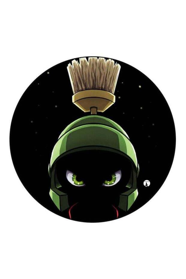 Cartoon Printed Fridge Magnet Black/Green/Beige 5.5cm
