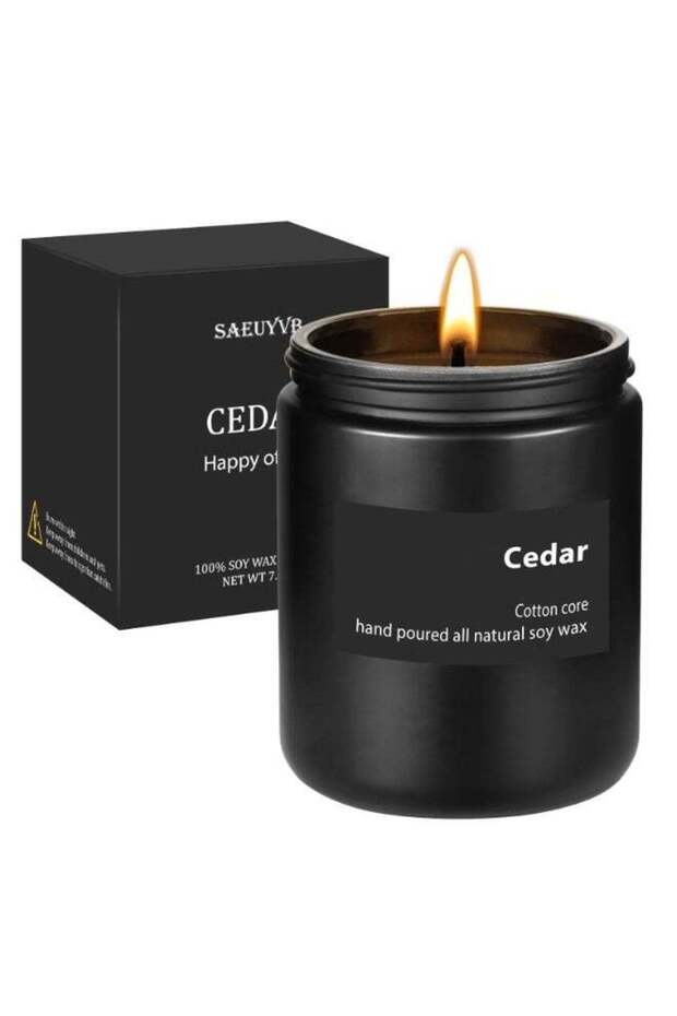 Scented Candles, Soy Wax Aromatherapy Candle for Relaxing and Stress Relief, Non Toxic, Slow Burnin