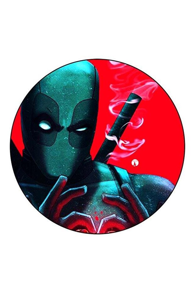 Ninja Printed Fridge Magnet Red/Green/White 5.5cm