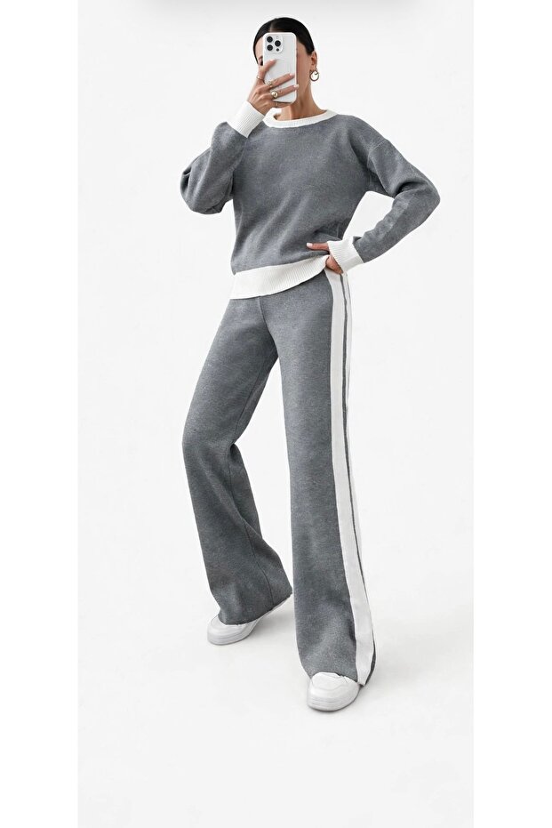 Knitwear two-piece set
