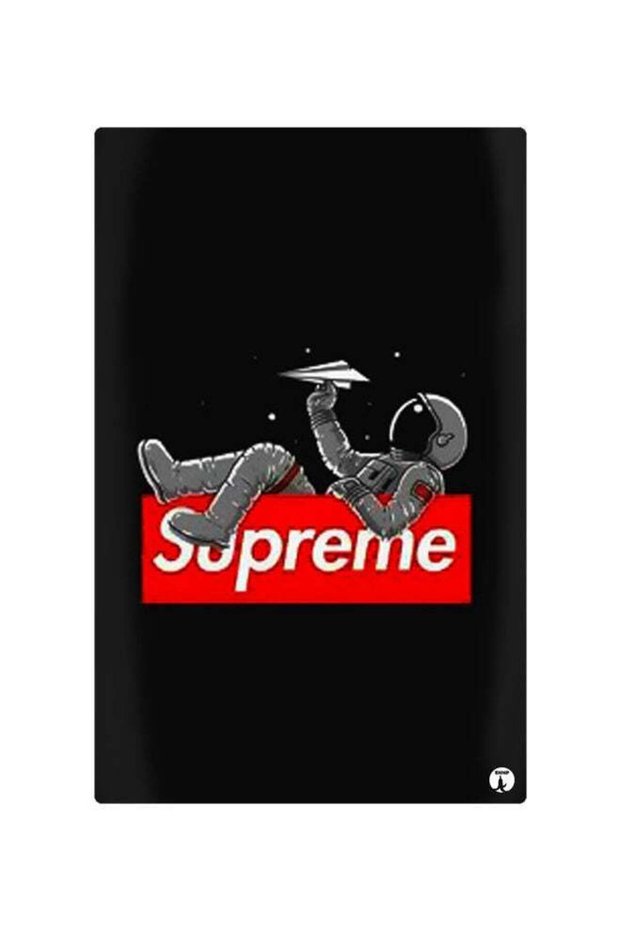 Printed Fridge Magnet Black/Red 8.5x0.4x5.5cm