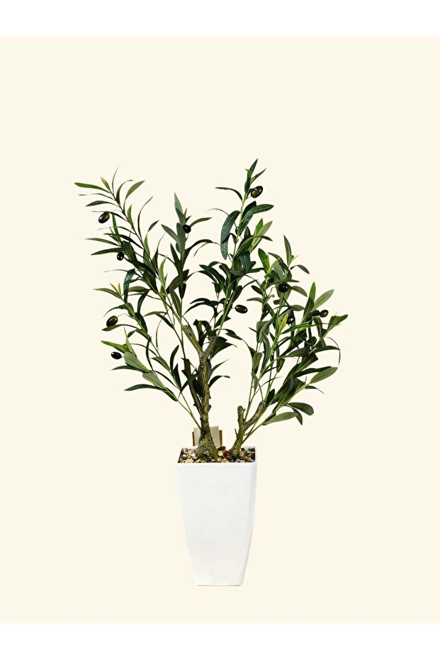 High-Quality Artificial Olive Tree (80cm) – Compact Elegance for Modern Spaces