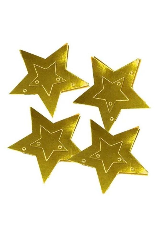Italo Star Hanging Decoration – Gold Metallic Star Ornament for Party, Christmas, Wedding, Birthday