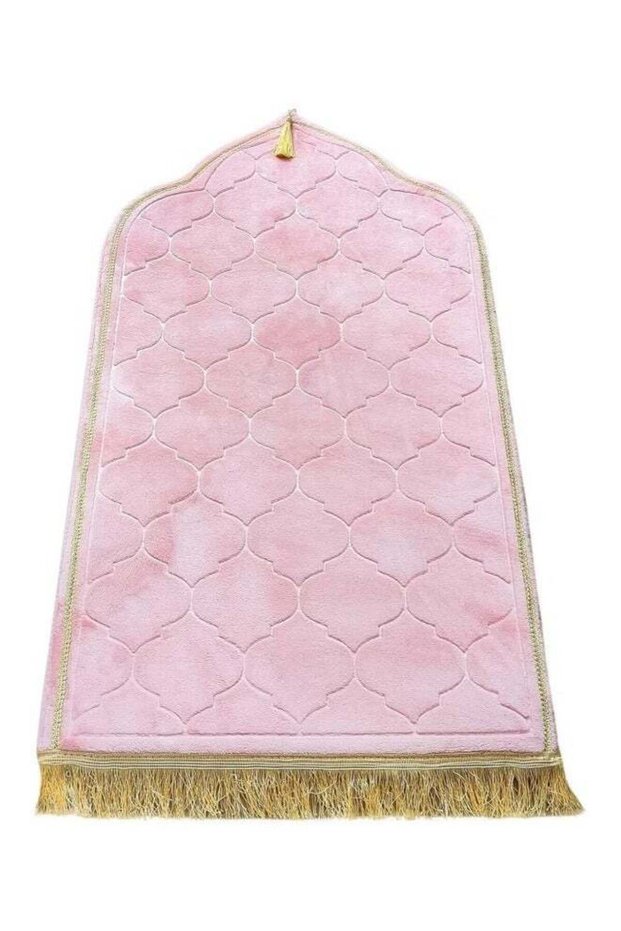 Muslim Prayer Mat Thick Soft Velvet Color May Vary