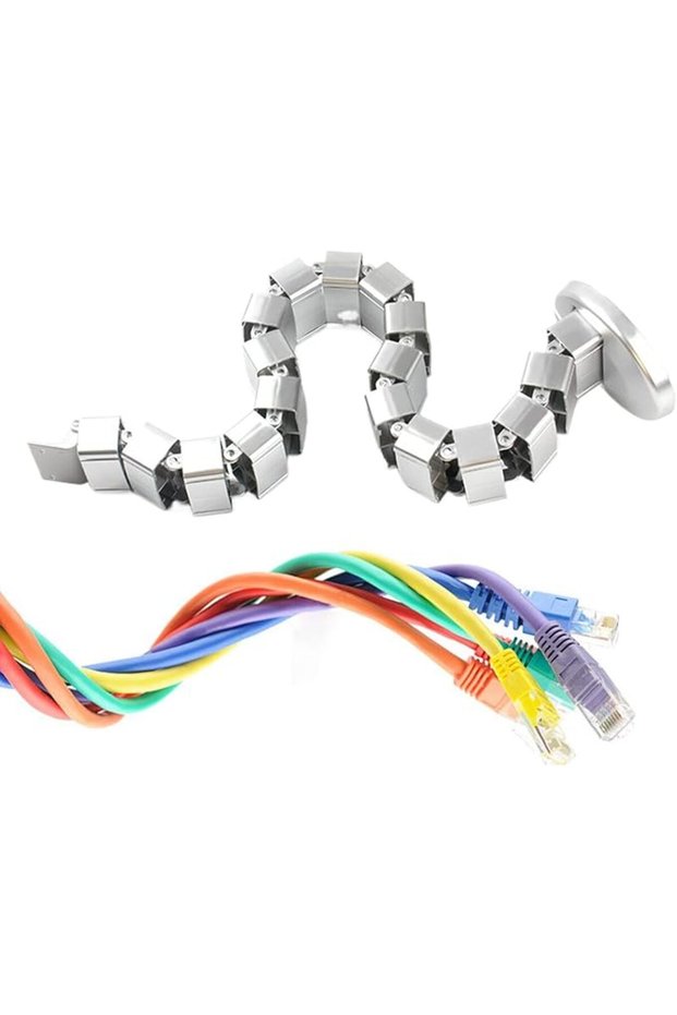Flexible Snake Wire Cable Organizer for Cable Management